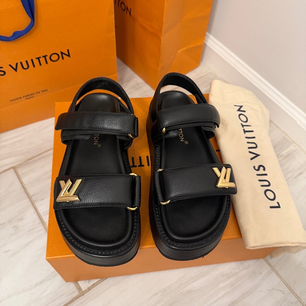 Louis Vuitton Platform Sandals
